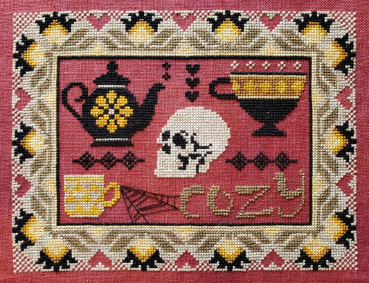 PREORDER The Artsy Housewife COZY Cross Stitch Pattern