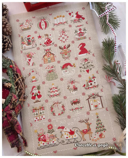 ADVENT CALENDAR 2020 Cross Stitch Pattern by Crocette A Gogo