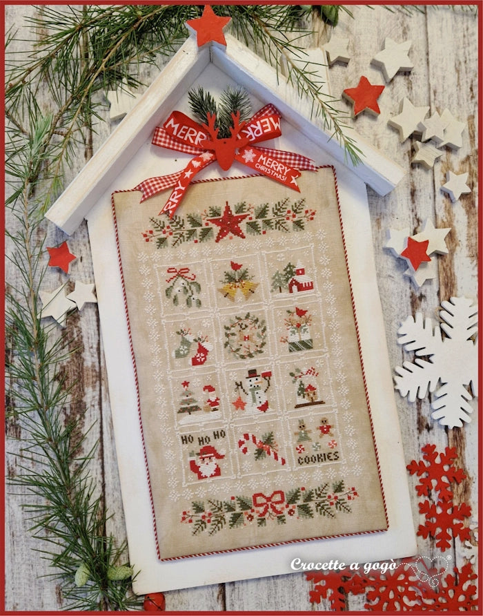 COMING SOON Petite Christmas Cross Stitch Pattern by Crocette A Gogo