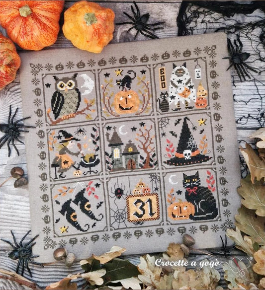 Spooky Diary Cross Stitch Pattern by Crocette A Gogo