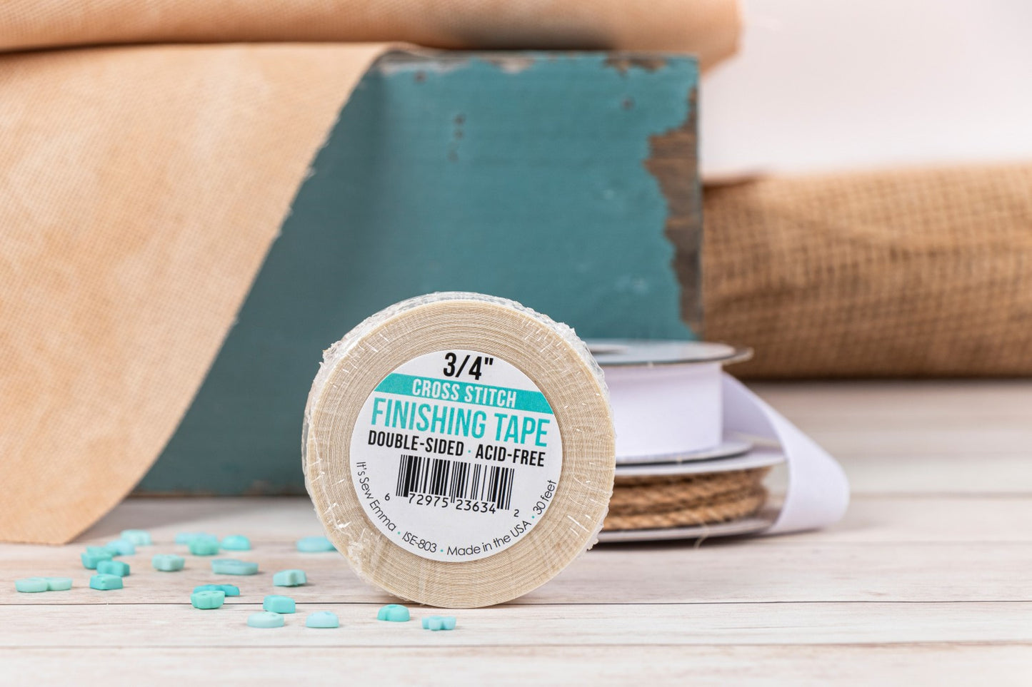 Cross Stitch Finishing Tape Acid Free Double-Sided 3/4inch