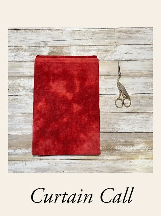 40 count Curtain Call Linen by Lapin Loops Cross Stitch Fabric Nashville market