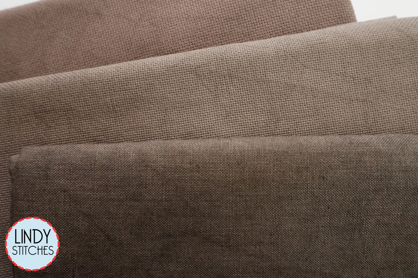 20 Count Dark Soil Hand Dyed Aida by Xjudesign