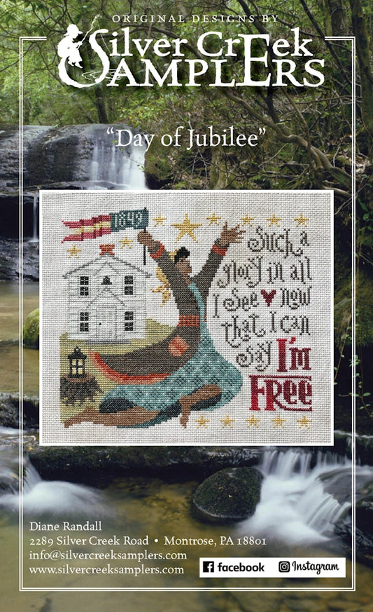 Day of Jubilee Cross Stitch Pattern by Silver Creek Samplers PHYSICAL copy