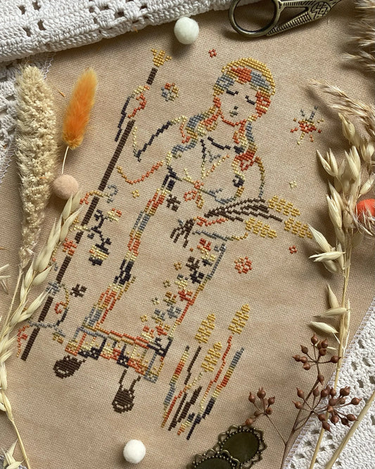 PREORDER Quaternion Creations DEMETER Cross Stitch Pattern