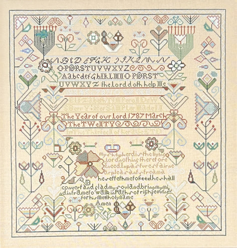 Queenstown Sampler Designs ELIZABETH T DEWSBERRY Cross Stitch Pattern Nashville Market
