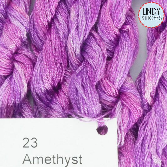 Amethyst Dinky Dyes Silk Floss 23