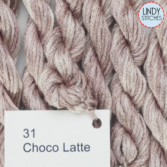 Choco Latte Dinky Dyes Silk Floss 31