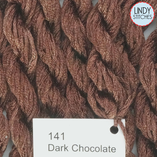 Dark Chocolate Dinky Dyes Silk Floss 141