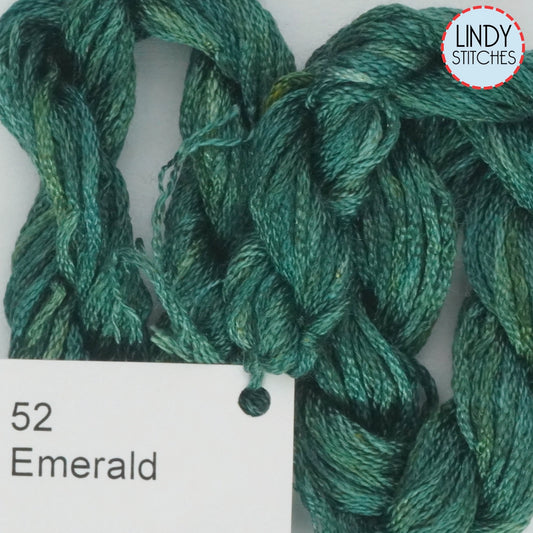 Emerald Dinky Dyes Silk Floss 52