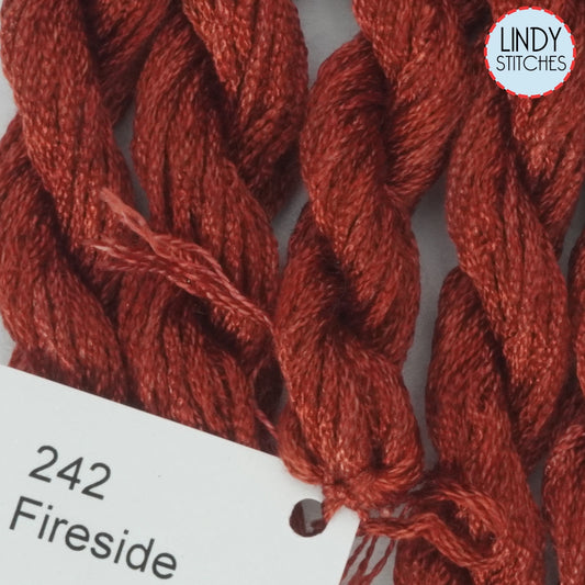 Fireside Dinky Dyes Silk Floss 242
