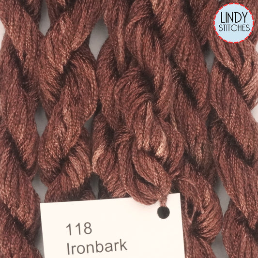 Ironbark Dinky Dyes Silk Floss 118