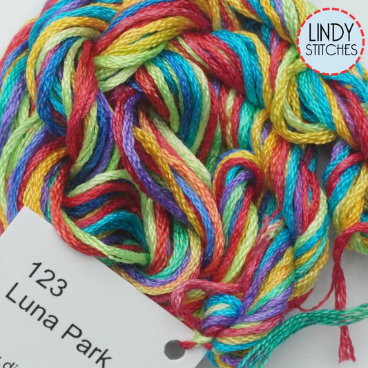 Luna Park Dinky Dyes Silk Floss 123