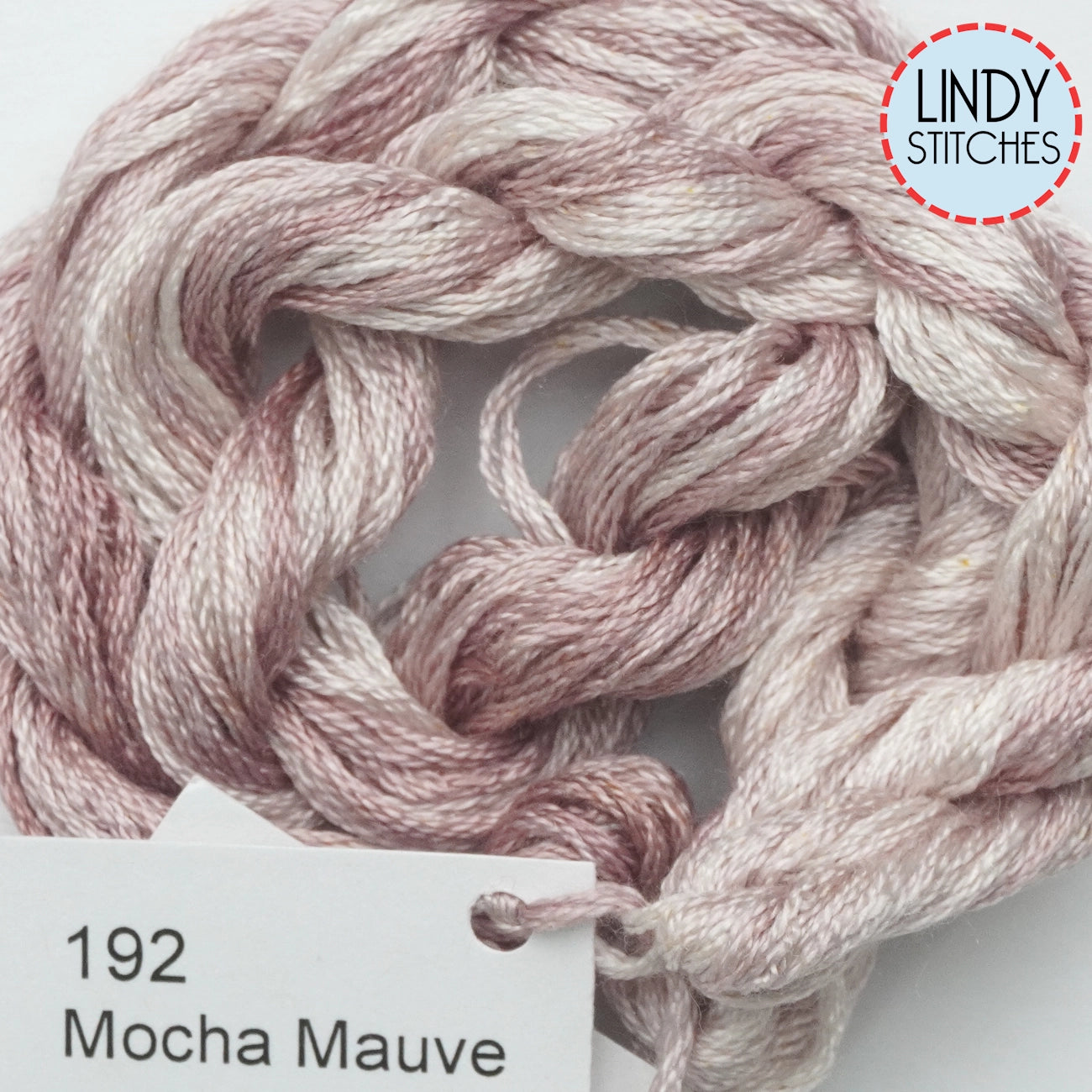 Mocha Mauve Dinky Dyes Silk Floss 192