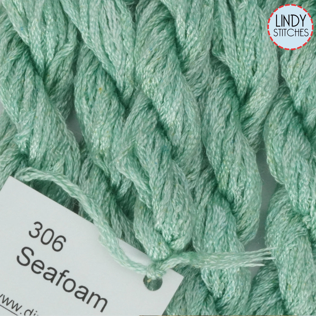 Seafoam Dinky Dyes Silk Floss 306