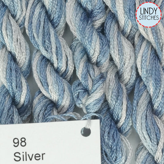 Silver Dinky Dye's Silk Floss 98