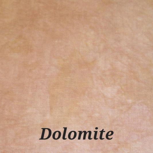16 count Dolomite Aida Fiber on a Whim Hand Dyed Cross Stitch Fabric