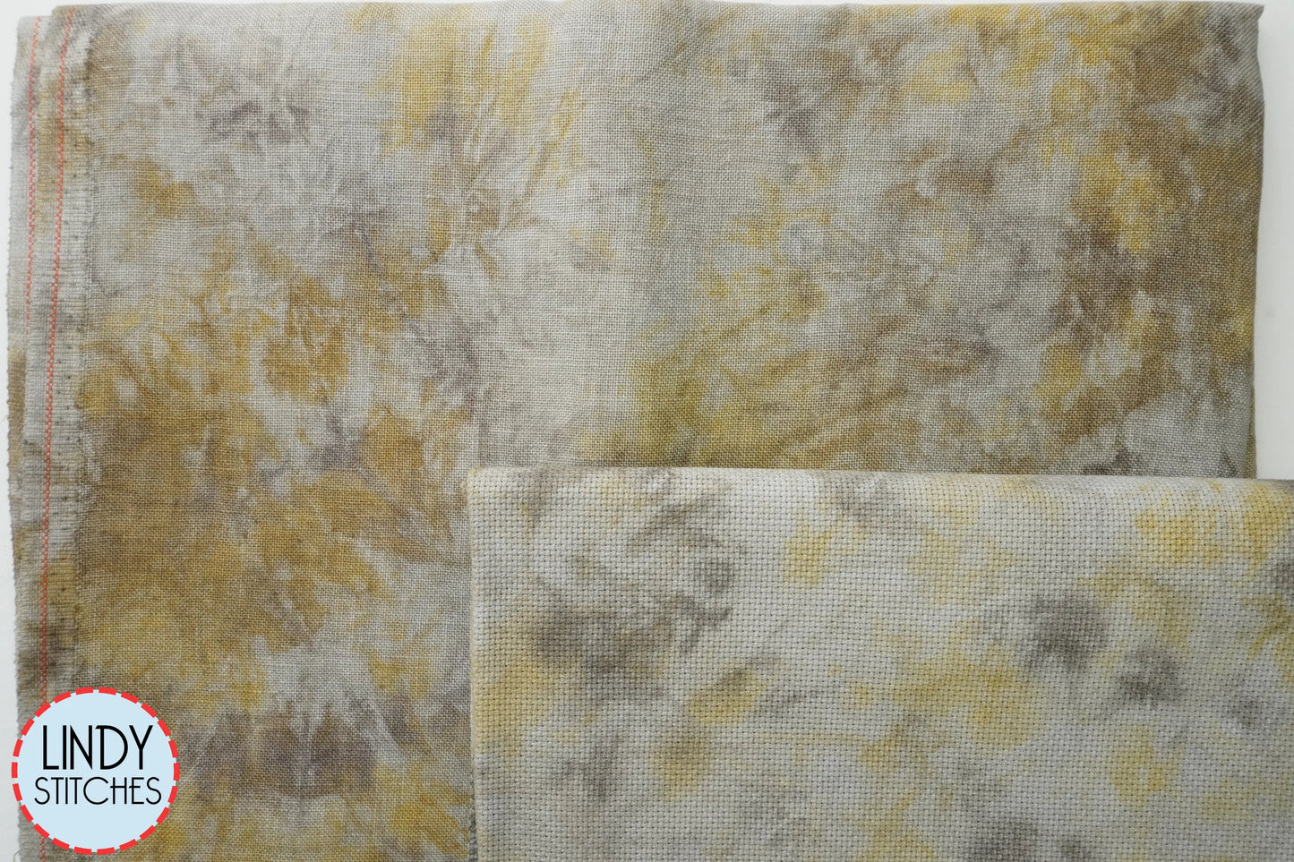 18 Count Early Halloween Hand Dyed Aida by Xjudesign