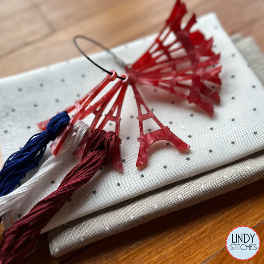 Eiffel Tower Floss Drops by Willoughby Ann Set of 10 Nashville Market