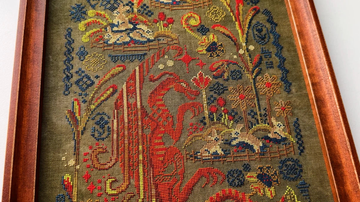 PREORDER Eleven Rabbits JED Xstitch Cross Stitch Pattern