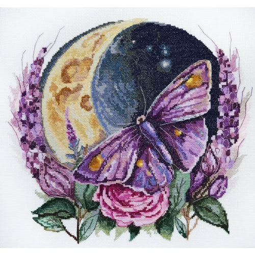 Enchanted by the Moonlight Cross Stitch Kit by Abris Art