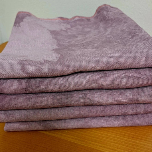 PREORDER Fabric Fiber on a Whim GOTHIC MAUVE 40 Count Linen Nashville Market