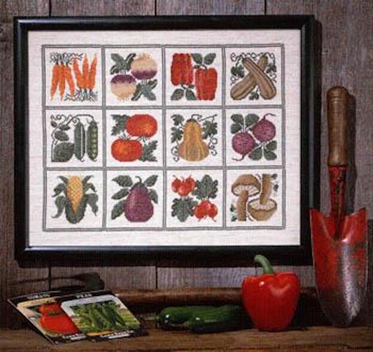 Farmer's Market The Prairie Schooler Cross Stitch Pattern #39 Physical Copy