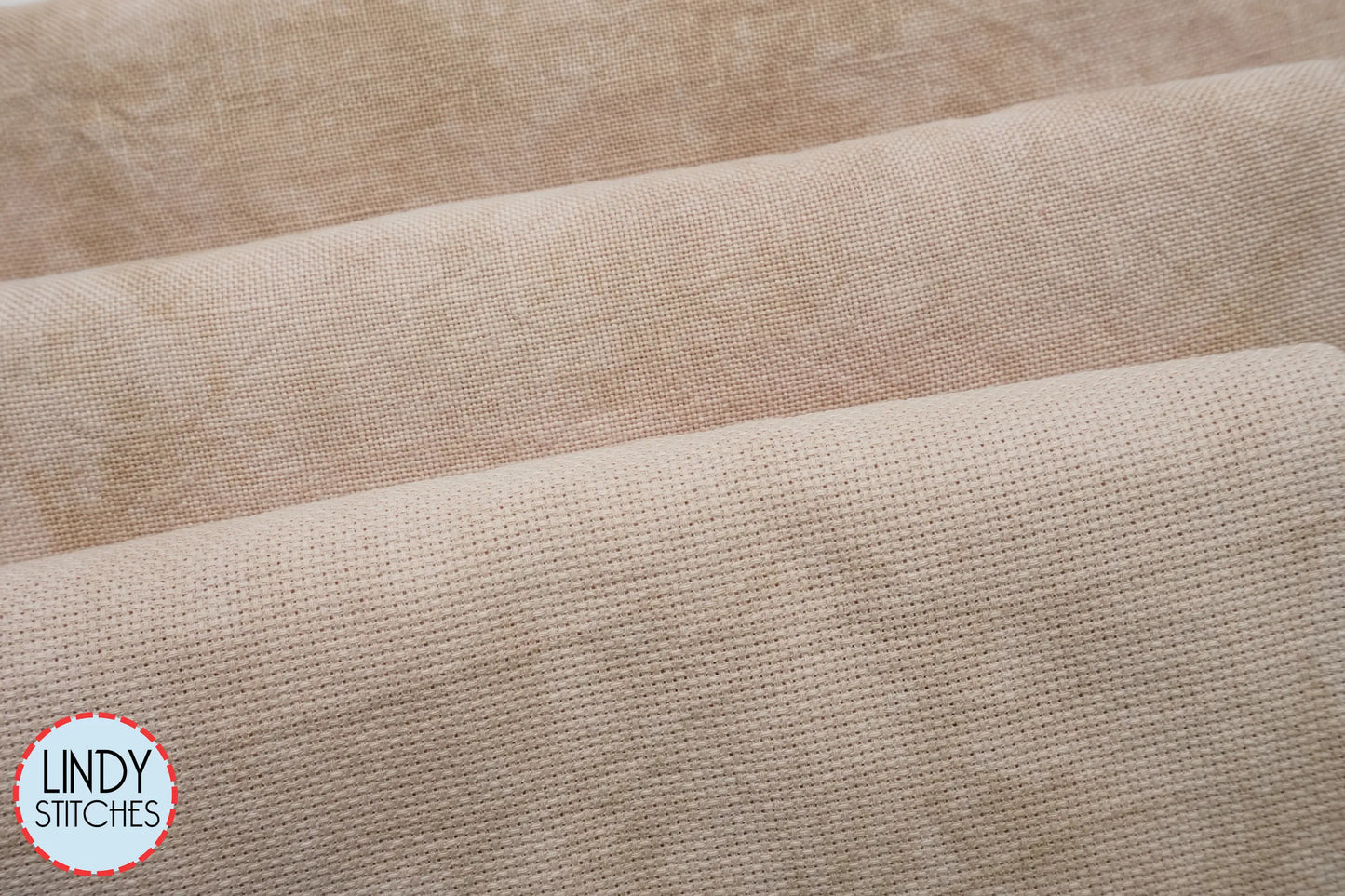 36 count Picture This Plus Faun Edinburgh Linen Hand Dyed Fabric