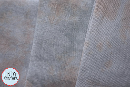 18 count Picture This Plus Feldspar Aida Hand Dyed Fabric
