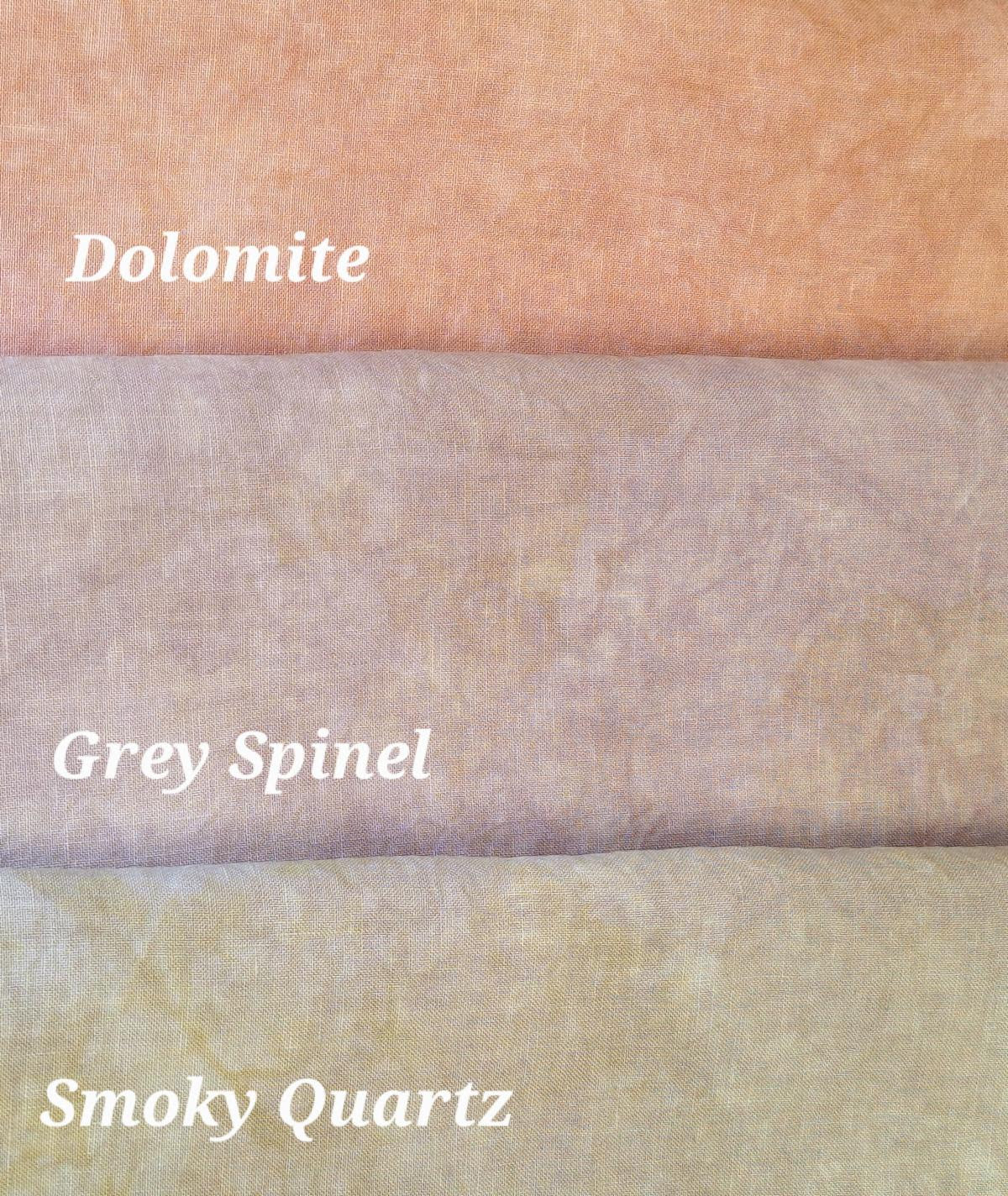 32 count Dolomite Lugana Evenweave Fiber on a Whim Hand Dyed Cross Stitch Fabric