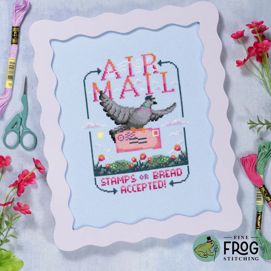 PREORDER Fine Frog Stitching AIR MAIL Cross Stitch Pattern