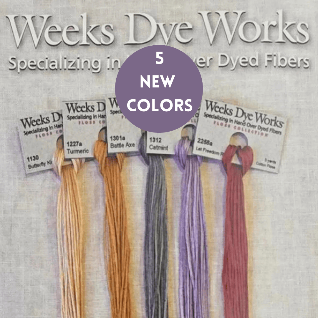 PREORDER FLOSS PACK for 5 NEW WEEKS DYE WORKS Nashville Market