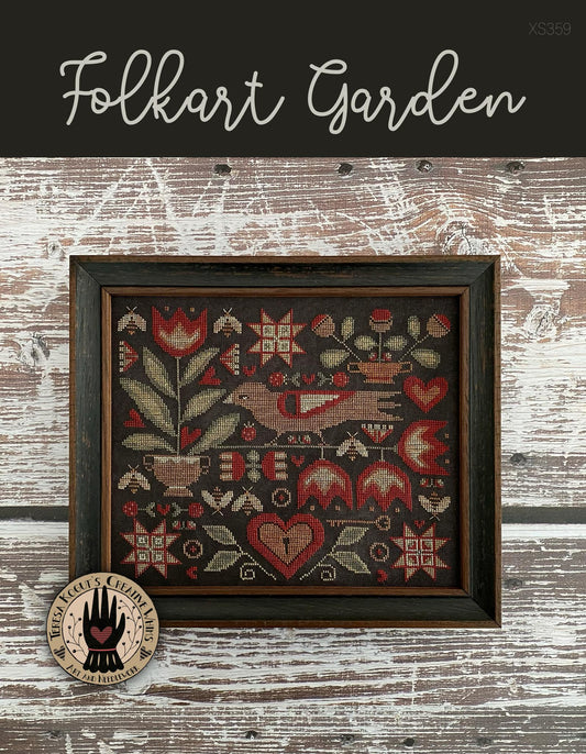 Folkart Garden Stitch Pattern by Teresa Kogut Nashville Market