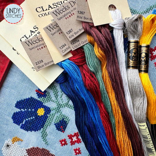 PREORDER FLOSS PACK for FOR ALL by Lindy Stitches