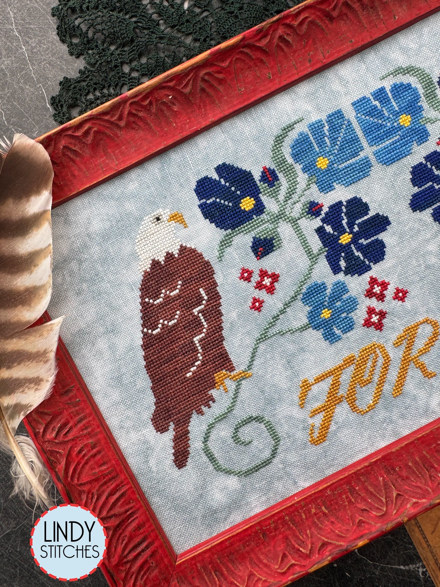 PREORDER Lindy Stitches FOR ALL Cross Stitch Pattern 3 Variations