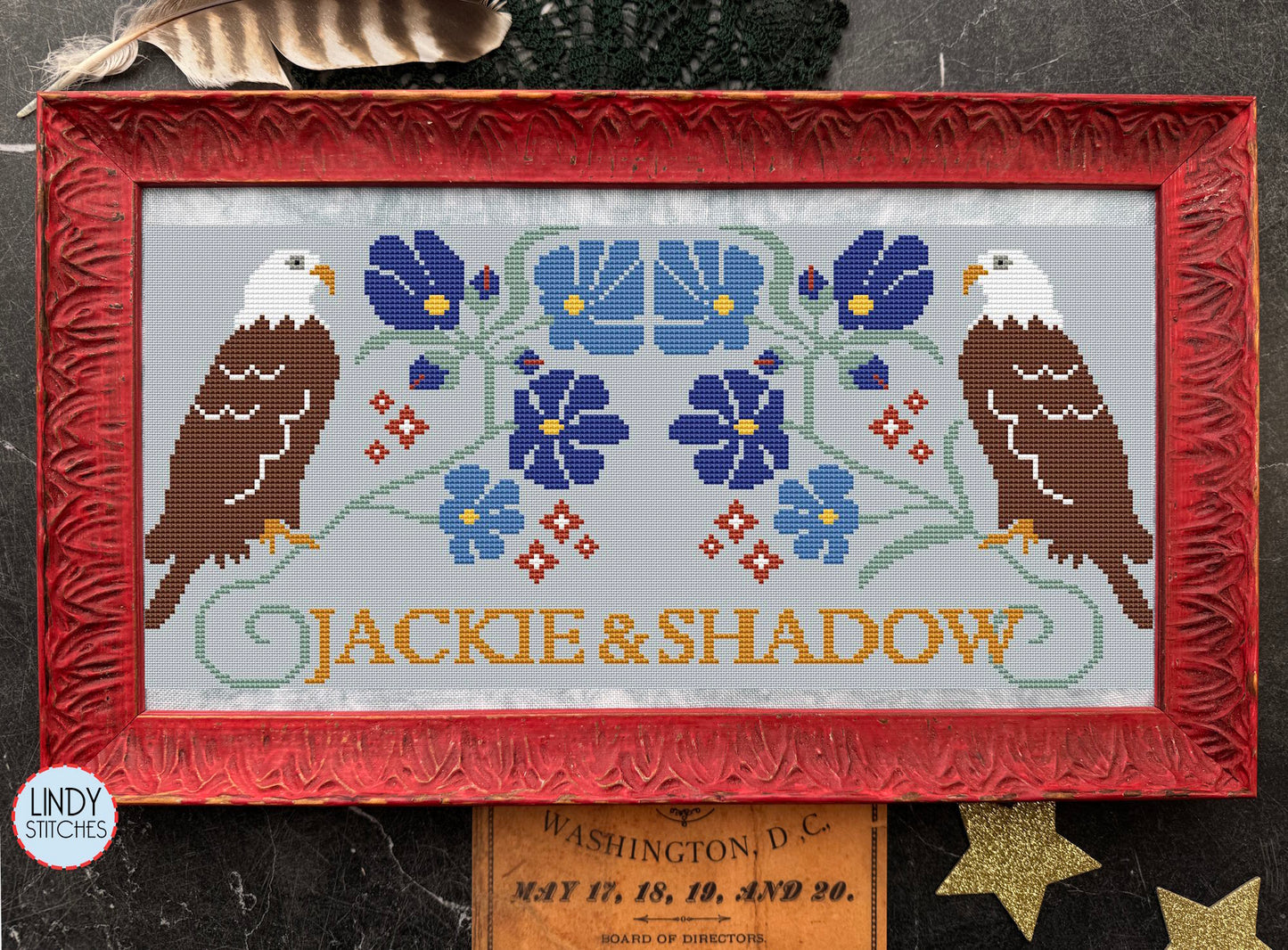 PREORDER Lindy Stitches FOR ALL Cross Stitch Pattern 3 Variations