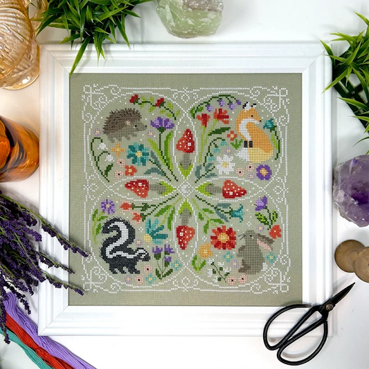 Forest Friends Cross Stitch Pattern by Tiny Modernist