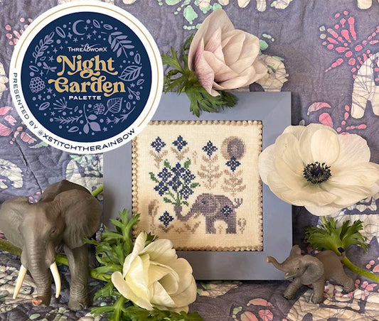 PREORDER Forget-Me-Nots by Ink Circles Cross Stitch Pattern Nashville Market