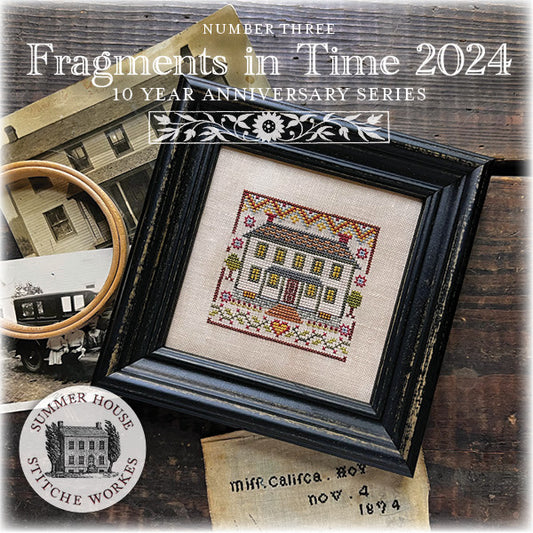 PREORDER Fragments In Time 2024 #4 by Summer House Stitche Workes Cross Stitch Pattern