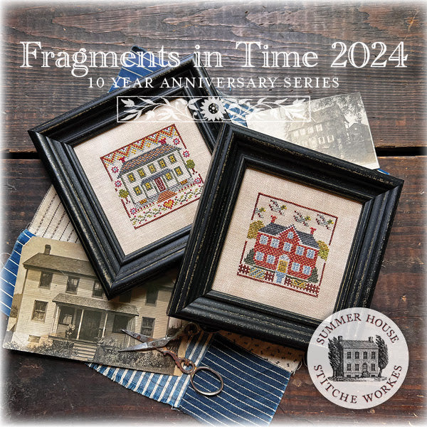 SALE Fragments In Time 2024 #3 by Summer House Stitche Workes Cross Stitch Pattern