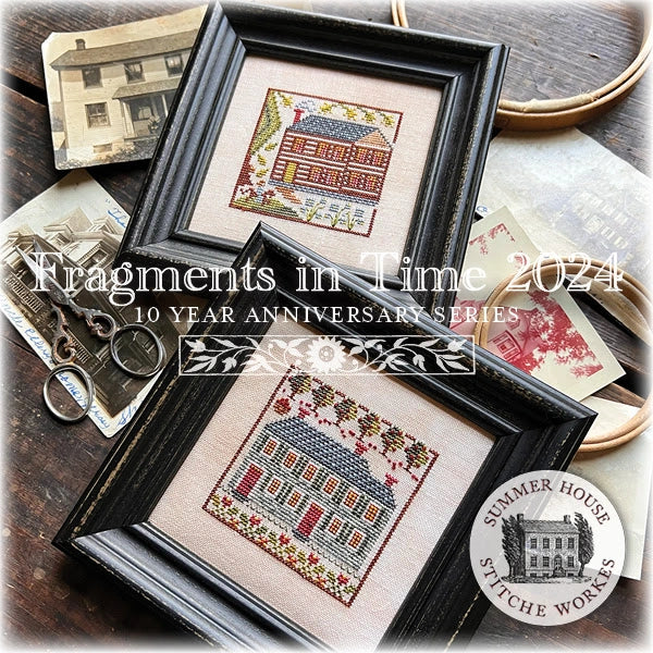 SALE Fragments In Time 2024 #4 by Summer House Stitche Workes Cross Stitch Pattern