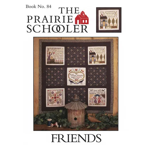 Friends The Prairie Schooler Cross Stitch Pattern #84 Physical Copy