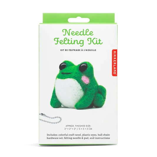 Frog Felting Kit for Beginners