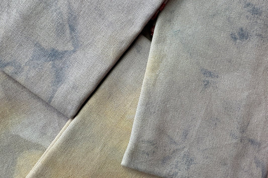 SALE 32 count Tangled Thistle Lugana Hand Dyed Cross Stitch Fabric by Forbidden Fiber Co