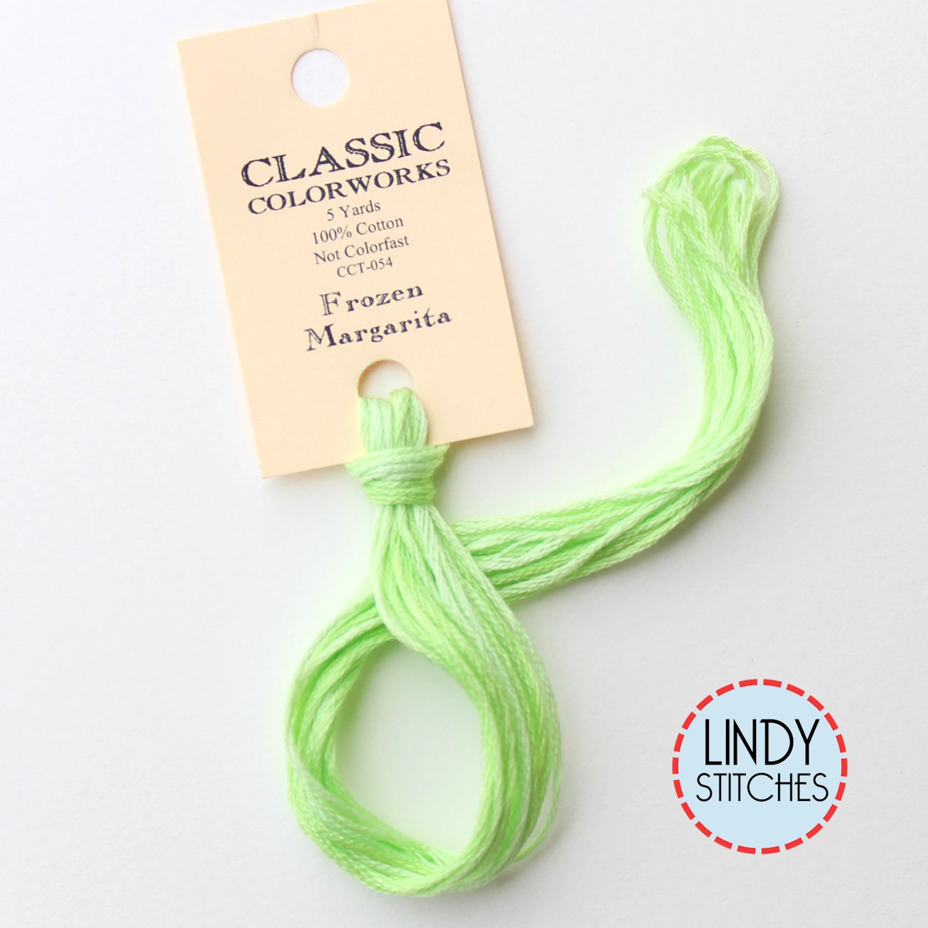 Frozen Margarita Classic Colorworks Floss Hand Dyed Cotton Skein