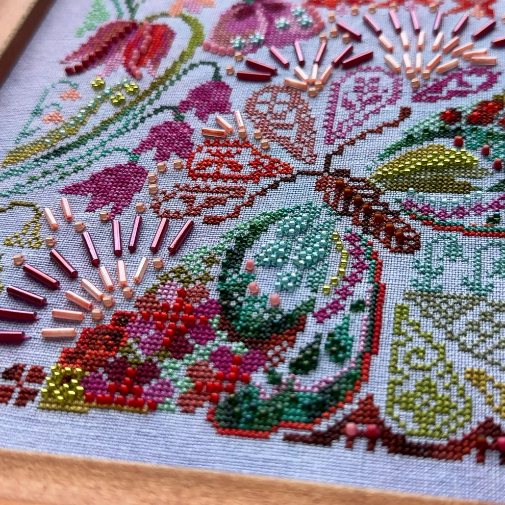 GARDEN BELLE JED XSTITCH Cross Stitch Pattern