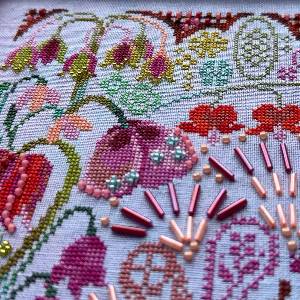 GARDEN BELLE JED XSTITCH Cross Stitch Pattern