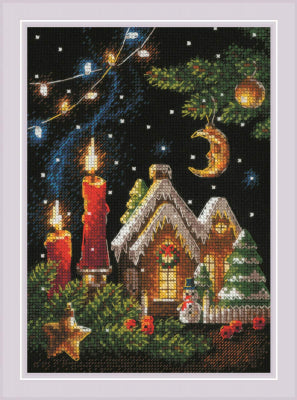Gingerbread Tale Riolis Cross Stitch Kit 2165