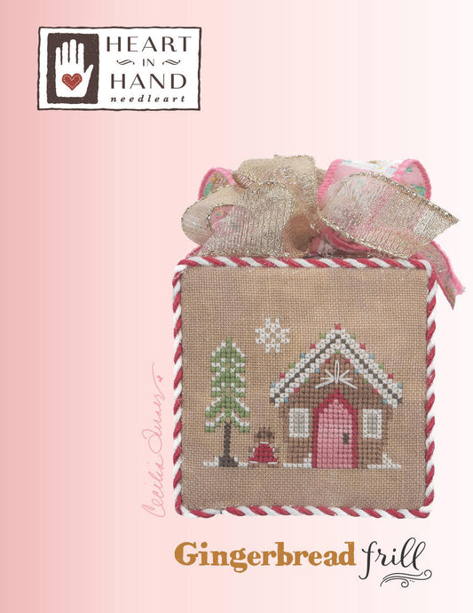 PREORDER Gingerbread Frill Cross Stitch Pattern by Heart in Hand