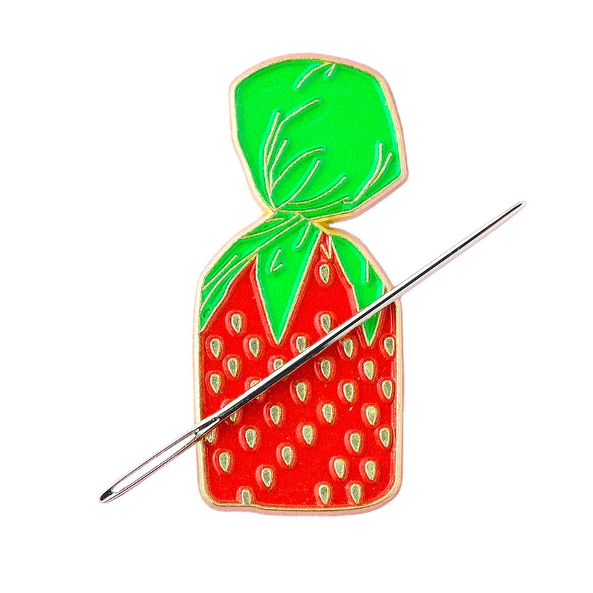 Strawberry Candy Needle Minder Magnet